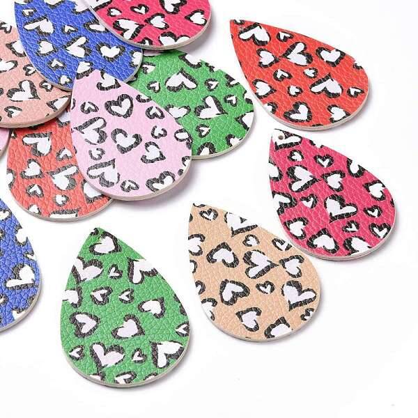 PU Leather Big Pendants