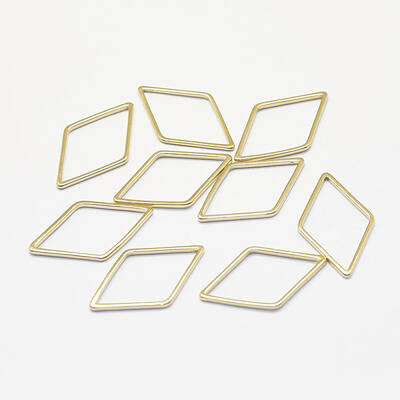 Long-Lasting Plated Brass Linking Rings