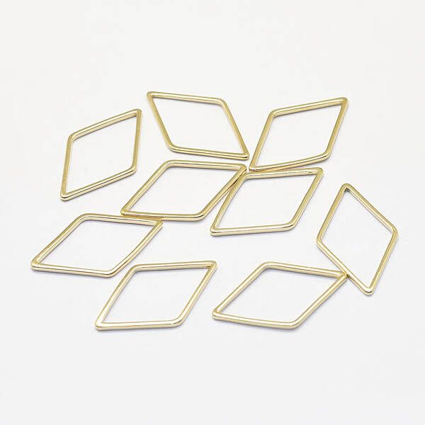 Long-Lasting Plated Brass Linking Rings