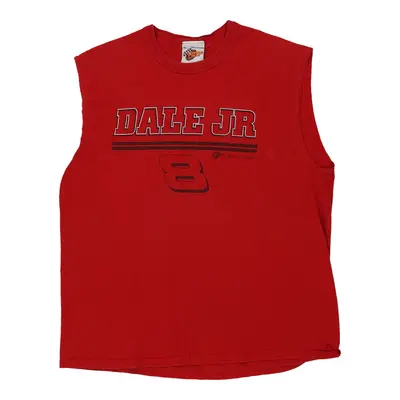 Dale Jr Winners Circle Nascar Vest - XL Red Cotton