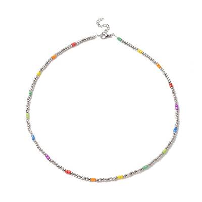 Glass Seed Beaded Necklaces for Women