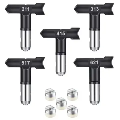 Reverse Spray Nozzle, Multipurpose Airless Sprayer Nozzle, Suitable for Various Airless Sprayer and Airless Spray Machines, ...