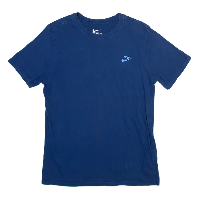 NIKE Mens T-Shirt Blue M