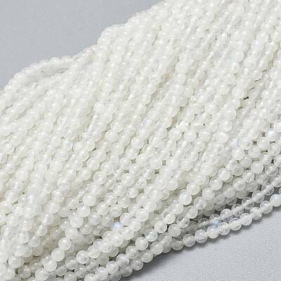 Natural Rainbow Moonstone Beads Strands
