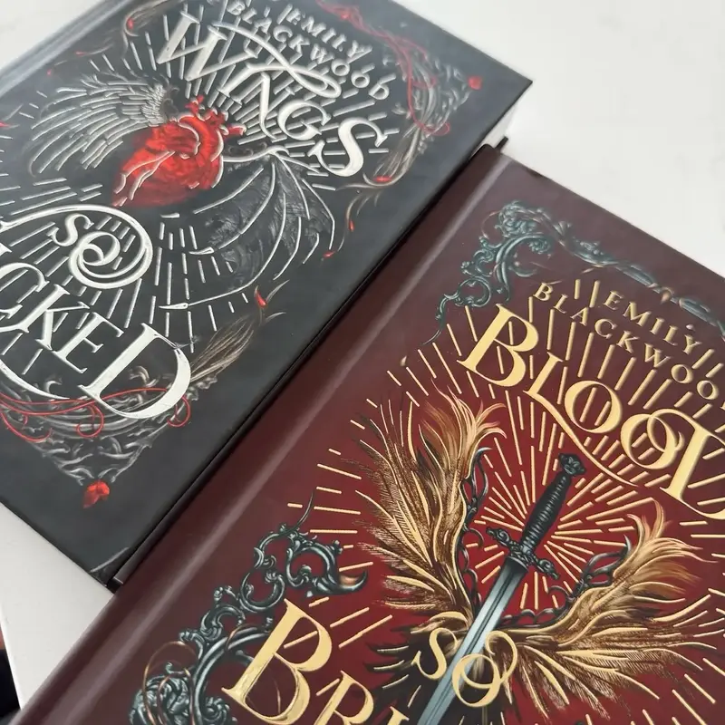 Golden City Duet Special Edition Bundle (Wings So Wicked and Blood So Brutal foiled signed editions)