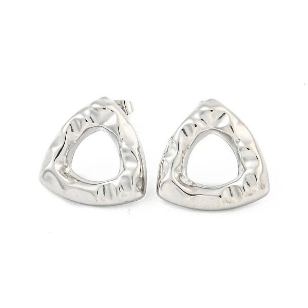 Non-Tarnish Triangle 304 Stainless Steel Ear Studs
