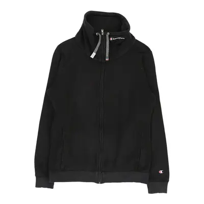 Champion Zip Up - Large Black Cotton
