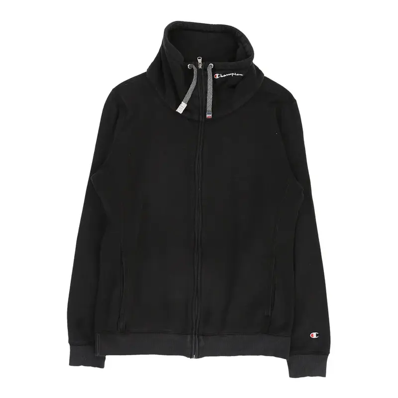 Champion Zip Up - Large Black Cotton