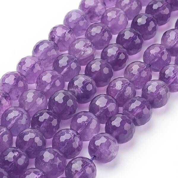 Natural Amethyst Beads Strands