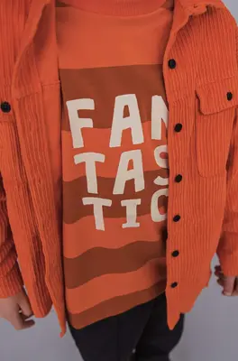 Long sleeve top - Fantastic | Size: 8-10 years