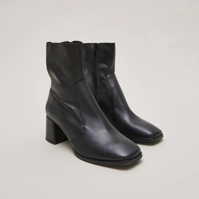 225- Argentat Cuir Noir | Color: NOIR | Size: 35