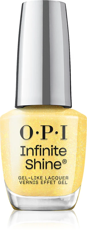 OPI OPI'm Dreaming Infinity Shine nail polish color Slay Hello to Yellow 15 ml
