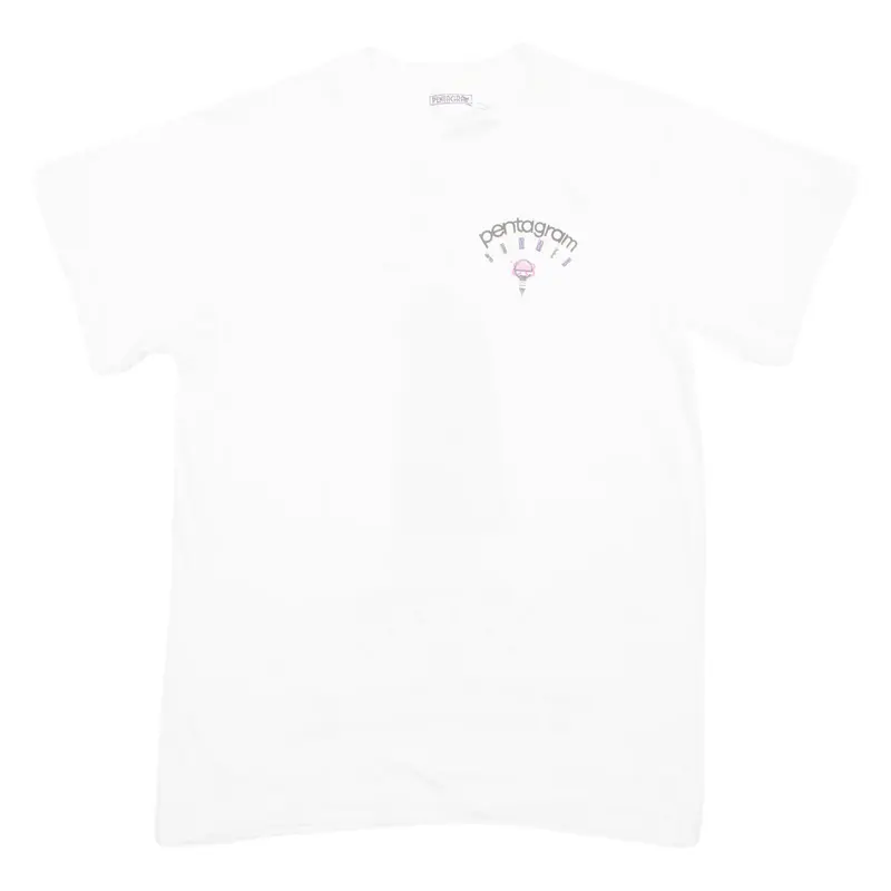 PENTAGRAM Womens T-Shirt White M