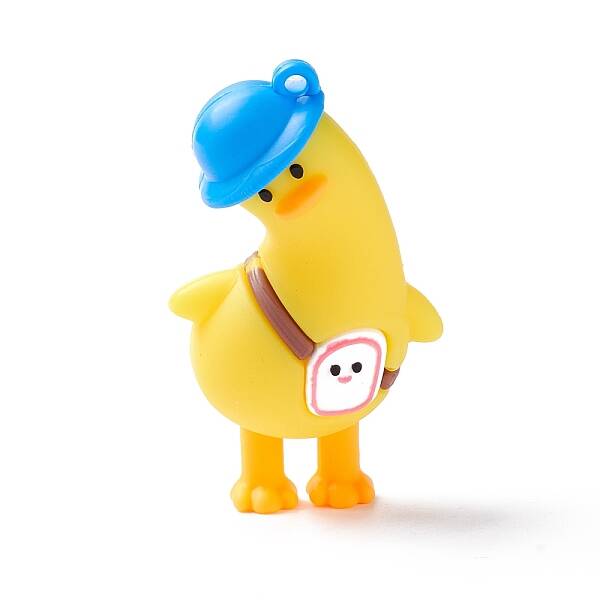PVC Cartoon Duck Doll Pendants