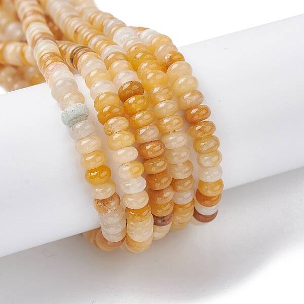 Natural Topaz Jade Beads Strands