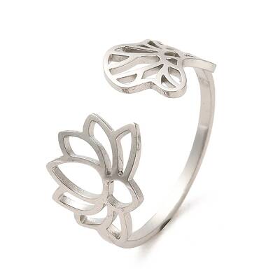 Non-Tarnish 304 Stainless Steel Open Cuff Rings