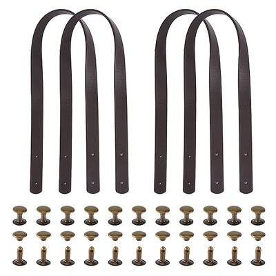 4 Sets PU Leather Bag Handles
