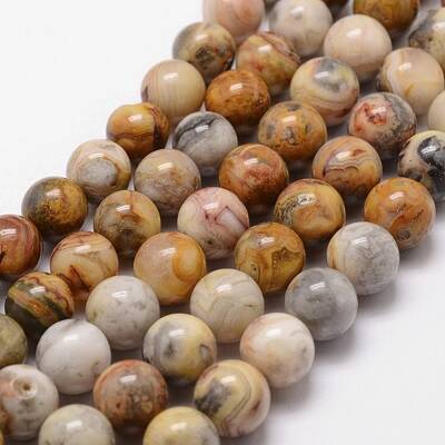 Natural Crazy Lace Agate Beads Strands