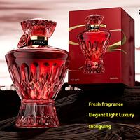 2.54fl oz(75ml) Women's Red Crystal Valentine Perfume for College Students Valentine's Day Nightclub Party Dating Party Ladie...