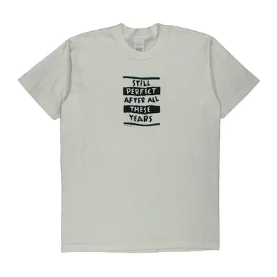 Single Stitch Still Perfect After All These Years Made In Usa Center Star Graphic T-Shirt - Large White Cotton Blend