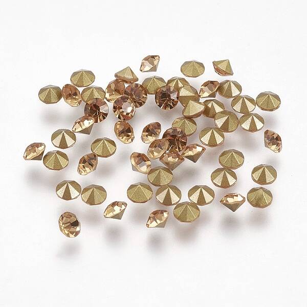 Grade A Glass Pointed Back Chaton Rhinestones