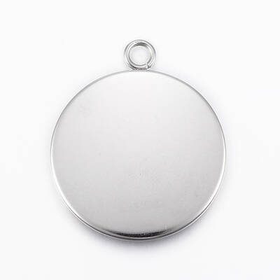 Tarnish Resistant 304 Stainless Steel Pendant Cabochon Settings