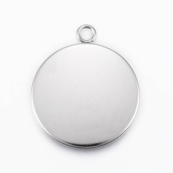 Tarnish Resistant 304 Stainless Steel Pendant Cabochon Settings