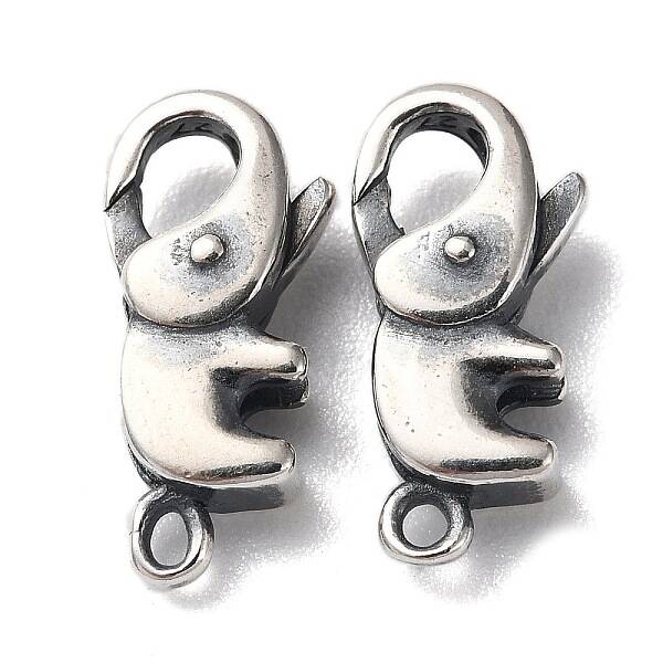 925 Thailand Sterling Silver Lobster Claw Clasps