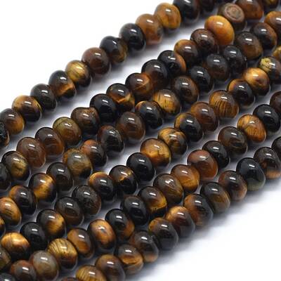 Natural Tiger Eye Beads Strands