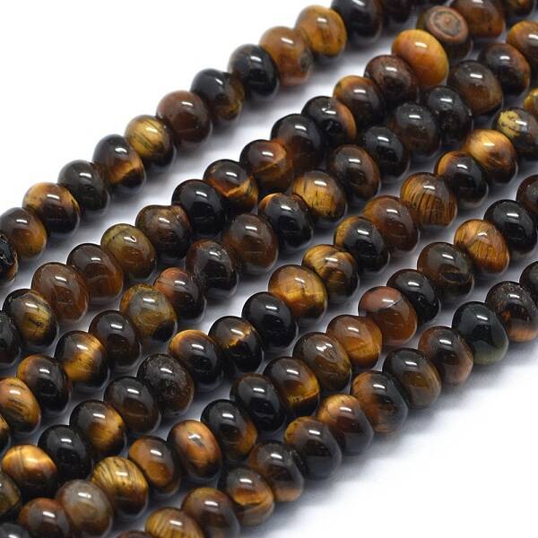 Natural Tiger Eye Beads Strands
