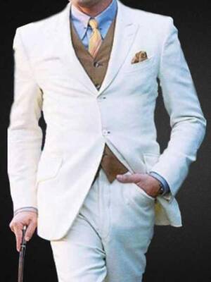 Great Gatsby White Tuxedo