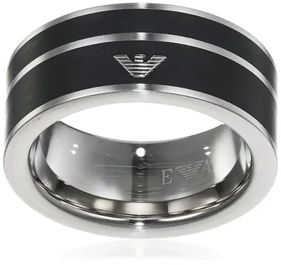 Emporio armani Modern Steel Ring EGS2032040 - Circuit: 64 mm