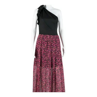 ALL SAINTS Short Mini Skirt Pink Floral Womens UK 10