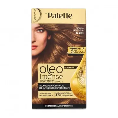 Syoss Oleo Intense Ammonia-Free Permanent Coloring with Oil, Hazelnut Blonde 6-80
