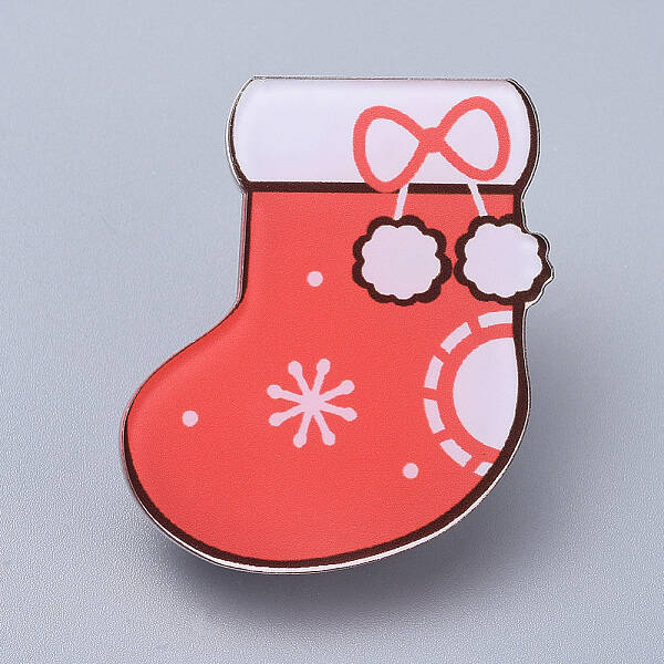 Acrylic Safety Brooches