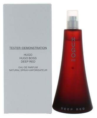 hugo Deep Red Perfume for Women - Eau de Parfum Spray TESTER 3.0 oz
