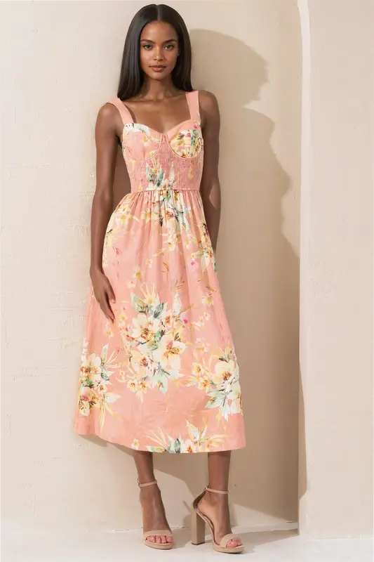 WAVERLY LINEN DRESS