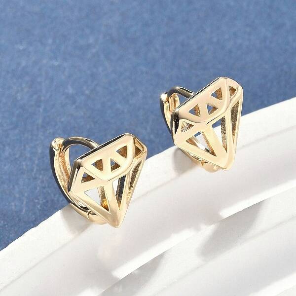 Brass Hoop Earrings