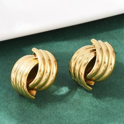 304 Stainless Steel Stud Earrings