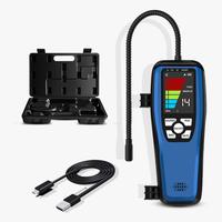 Refrigerant Leak Detector for Heated Pumps, ALD-200 ASHP Halogen Leak Detector, Freon Detector and Leakage Tester with Rechar...