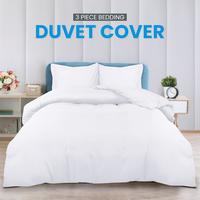 Utopia Bedding 3 Pcs Duvet Cover - 1 Duvet Cover with 2 Pillow Shams - 3 Pieces Bedding Duvet Cover with Zipper Closure - Sof...