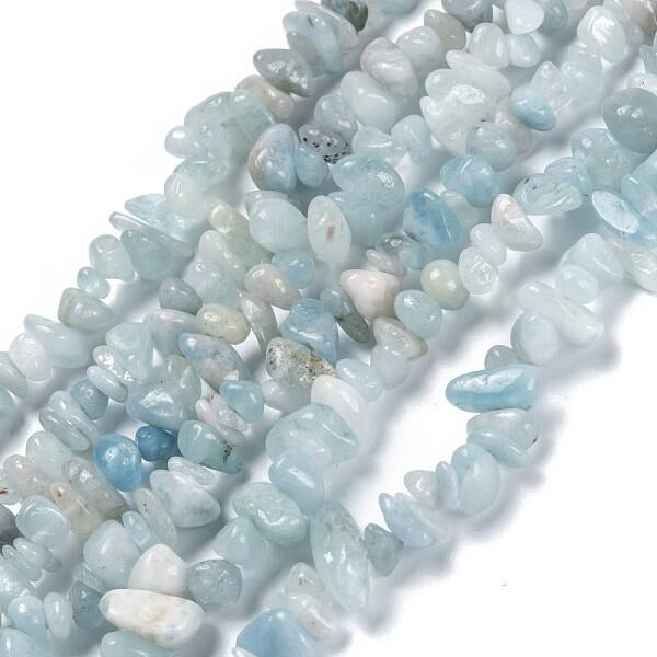Natural Aquamarine Beads Strands