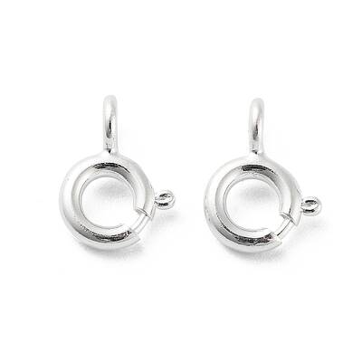 Brass Spring Ring Clasps