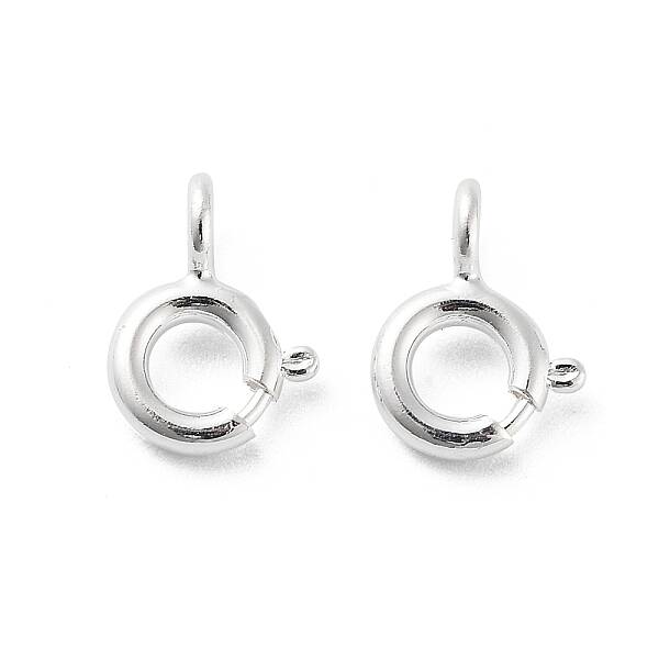 Brass Spring Ring Clasps