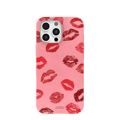 Bubblegum Pink XOXO iPhone 16 Pro Max Case