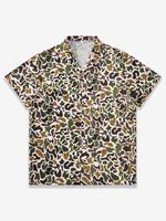 Men's Camo Print Short Sleeve Shirt, Regular Fit Casual Comfy Top for Summer, Men's Clothes for Daily Wear