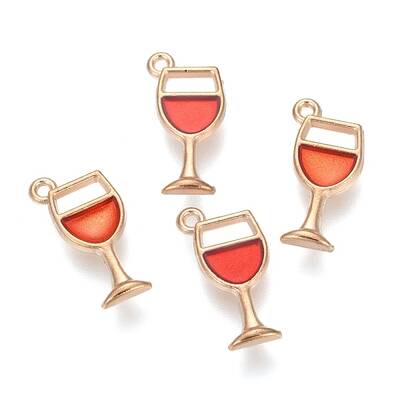 Alloy Enamel Pendants