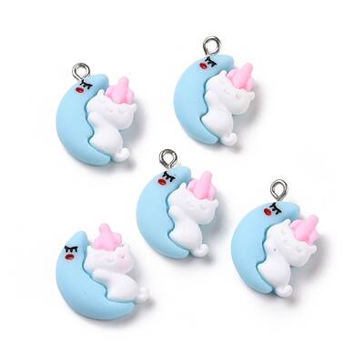 Opaque Resin Pendants