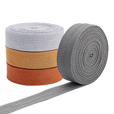 4 Rolls 4 Colors Flat Polyester Cord/Band