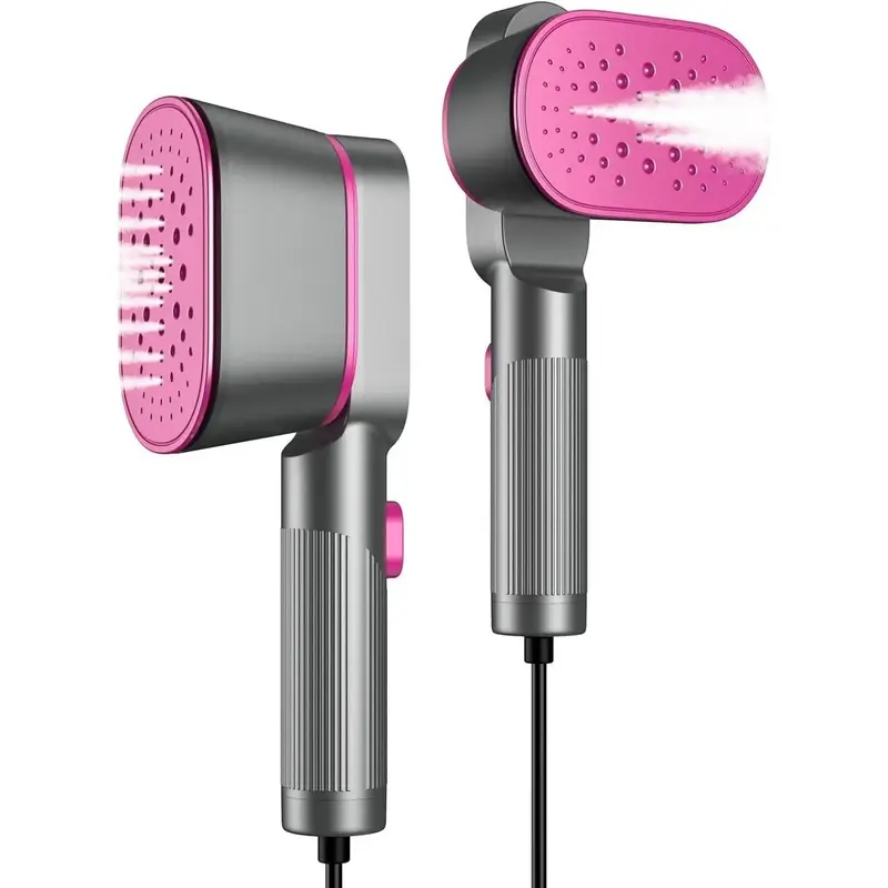 Portable Handheld Garment Steamer, 1000W Strong Steam Iron with 60ML Water Tank, Durable Fast Heating Iron for Home, Office &...